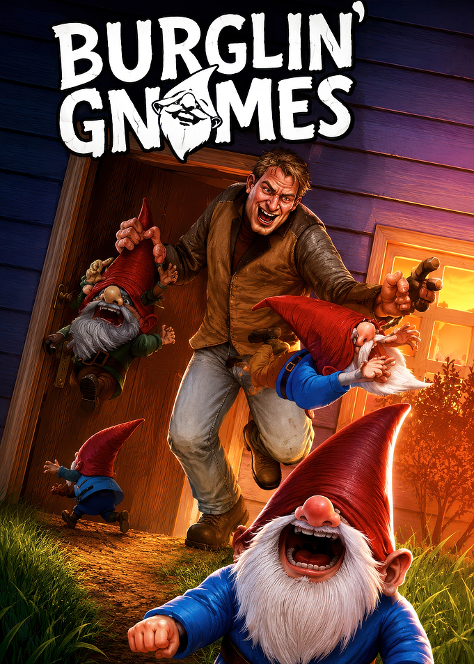 Burglin' Gnomes Action Scene
