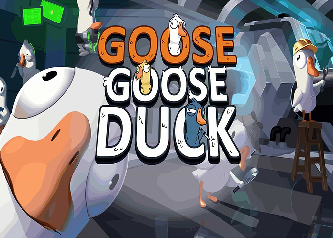 Goose Goose Duck Game Title Screen