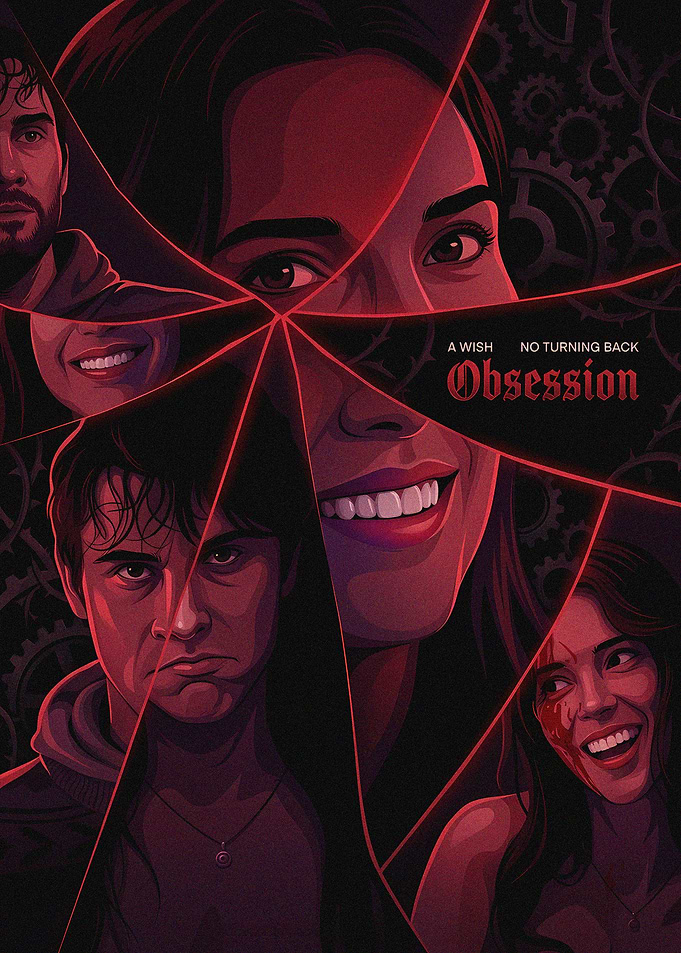 Obsession Psychological Thriller Poster Art