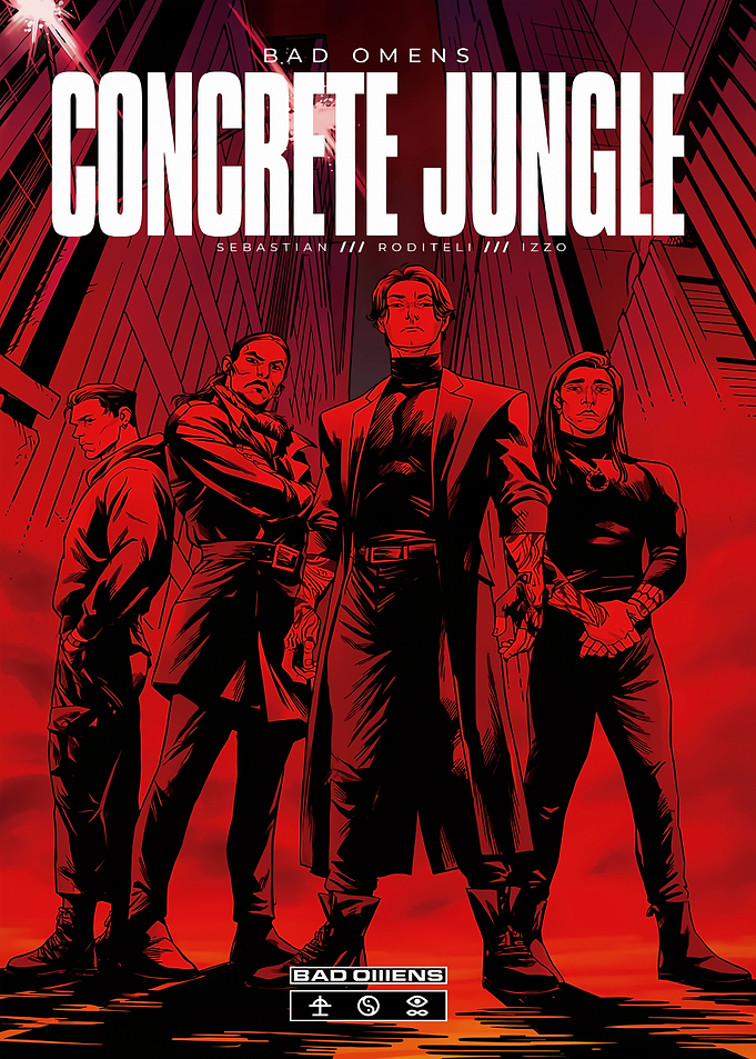 Bad Omens Concrete Jungle Comic Cover