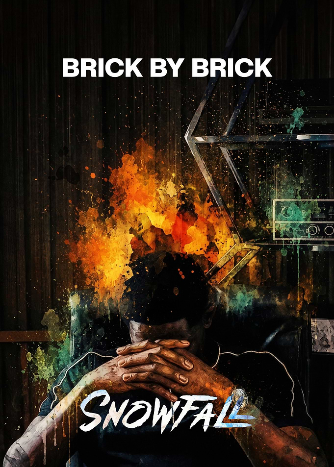 Snowfall Brick by Brick Poster