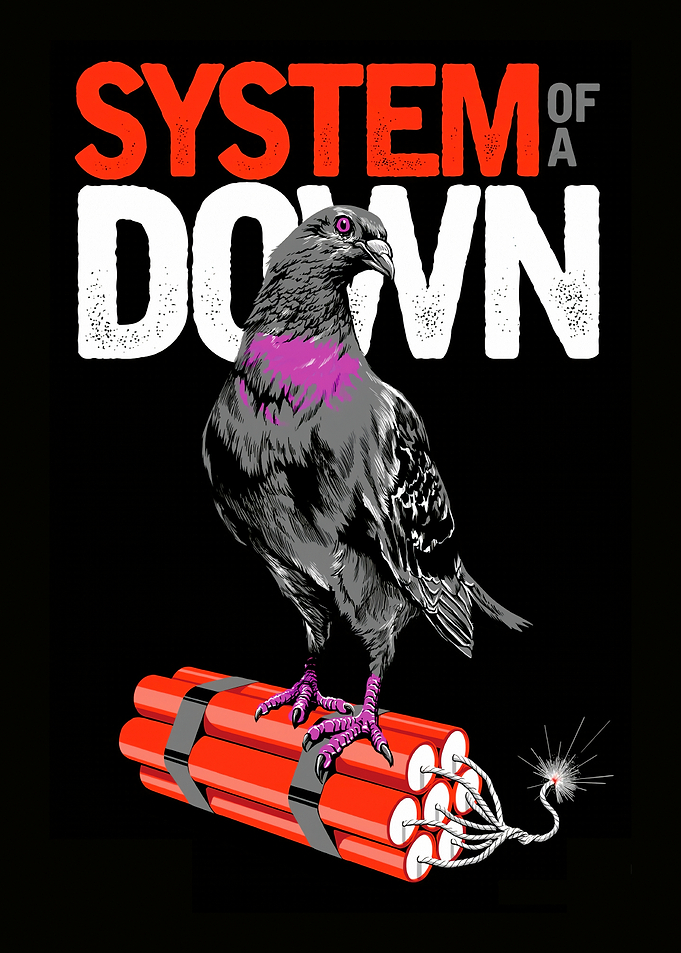 System of a Down Pigeon on Dynamite