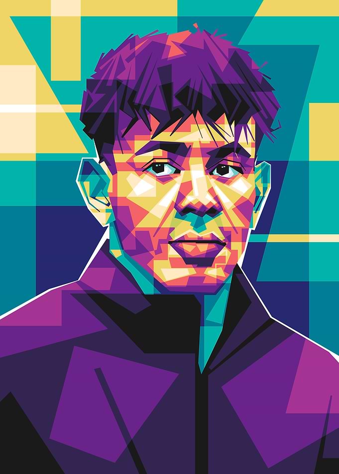 L yamal pop art style