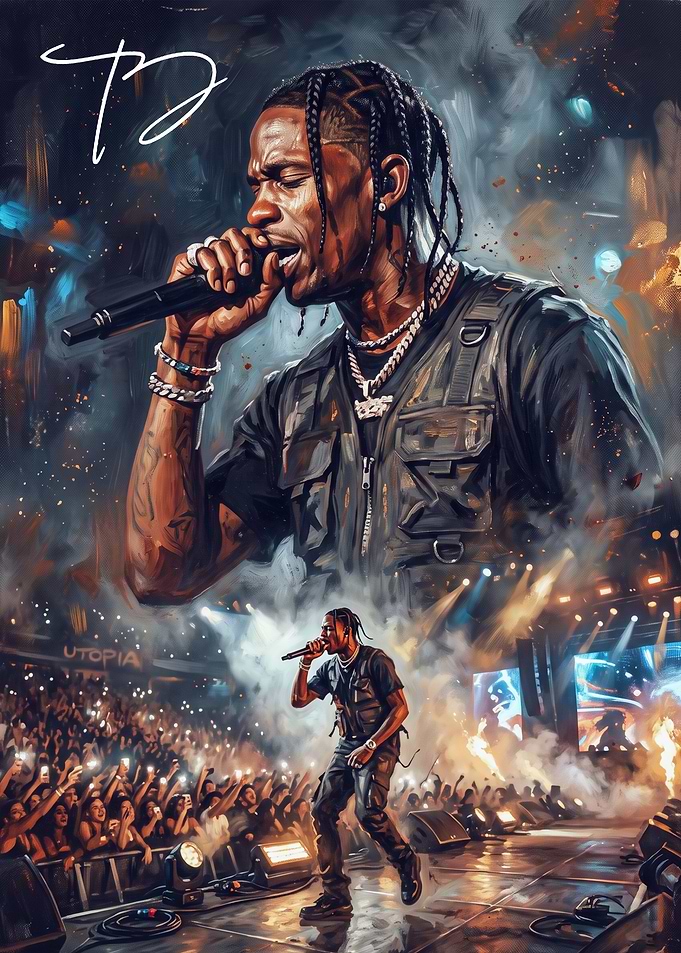 Travis Scott Performing Live