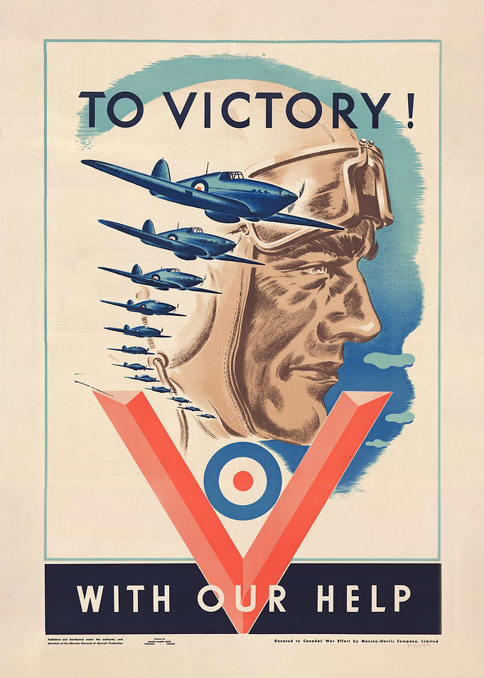 WWII Aviation Poster