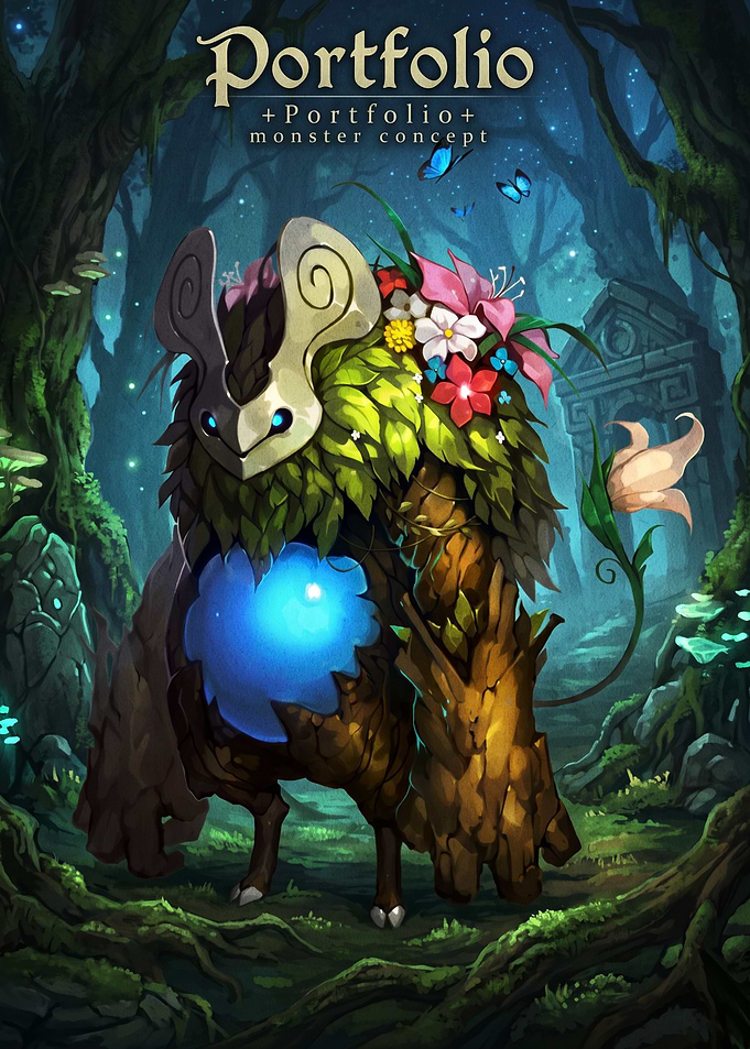 Fantasy Forest Creature Portfolio