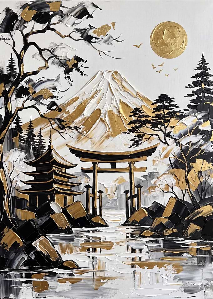 Japanese Landscape Painting