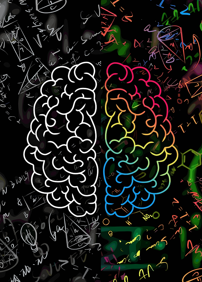 Abstract Brain Math Science