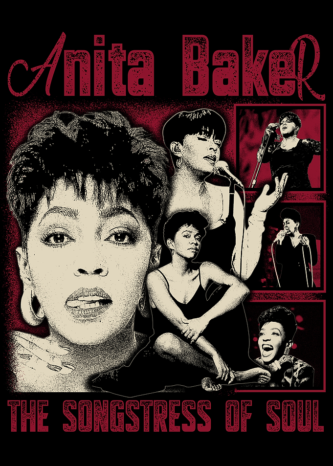 Anita Baker The Songstress of Soul Poster