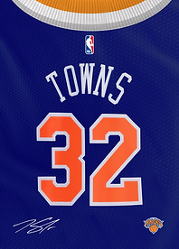 Knicks Signature Jersey- Karl Anthony Towns