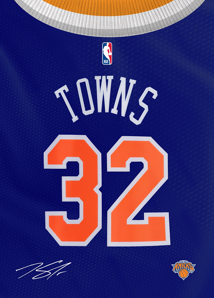 Knicks Signature Jersey- Karl Anthony Towns