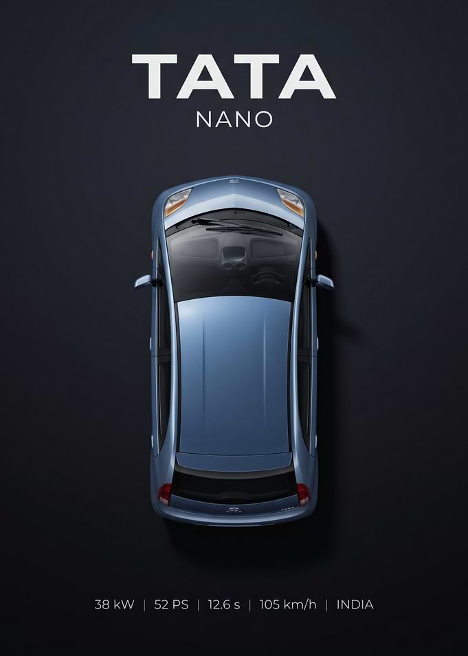 Tata Nano car advertisement