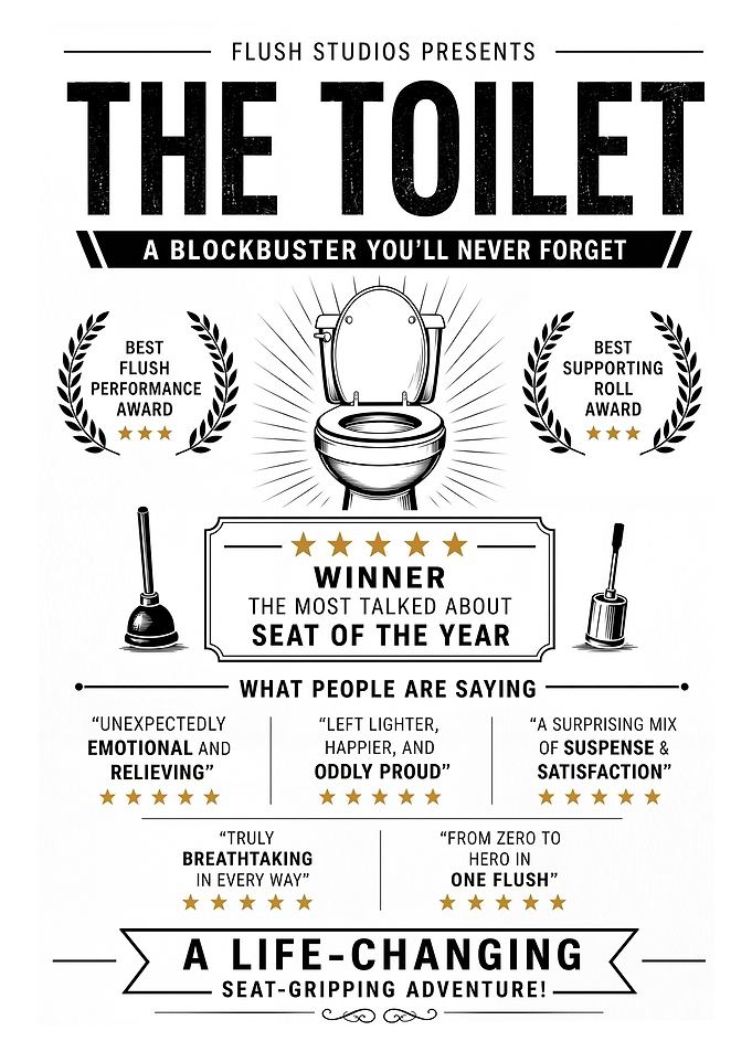 The Toilet Parody Movie Poster