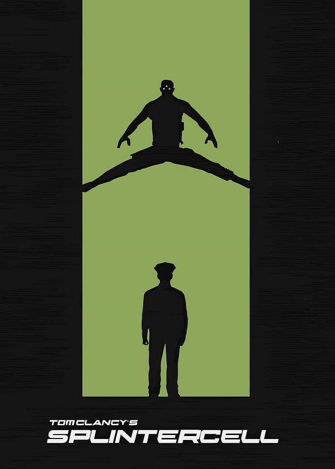 Tom Clancy's Splinter Cell Minimalist Poster