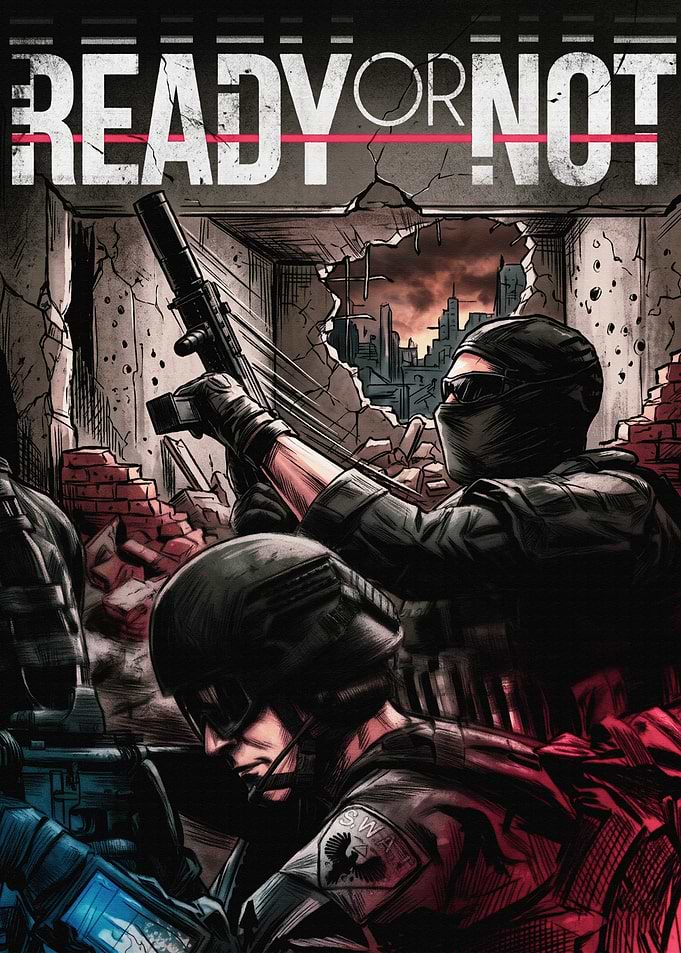 Ready or Not SWAT Team Tactical Art