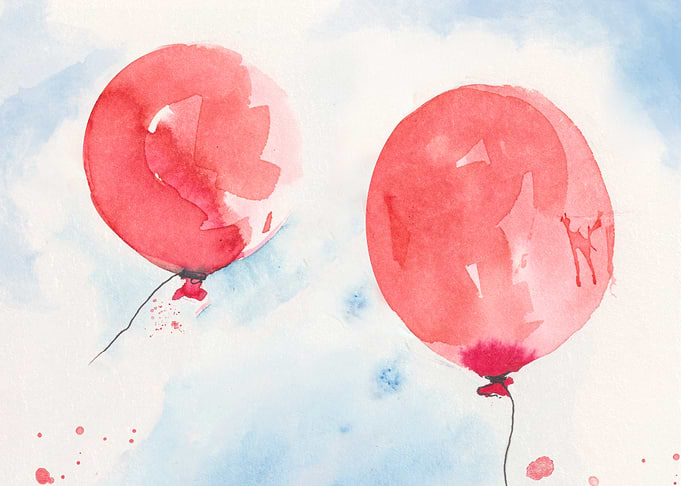 Two Red Balloons