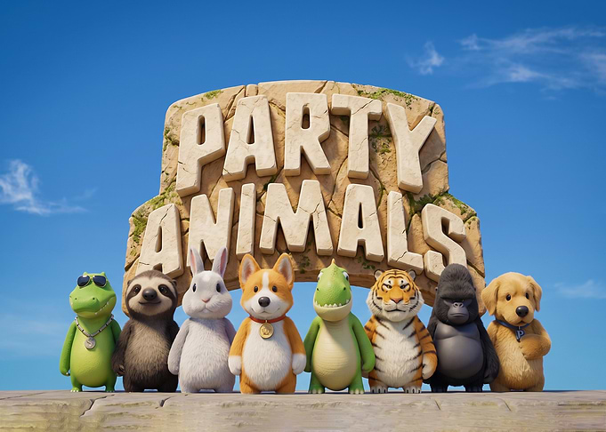 Party Animals Game cute