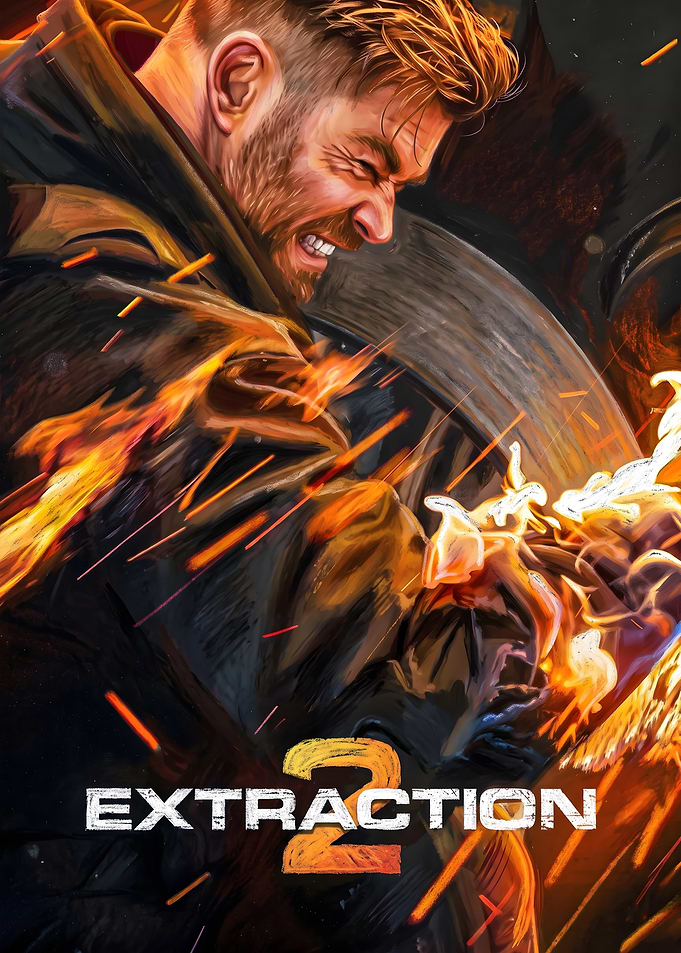 Extraction 2 Tyler Rake Action Poster