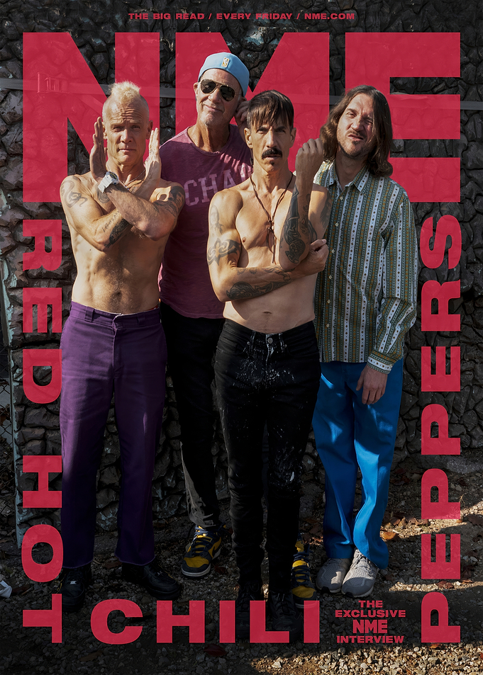 Red Hot Chili Peppers NME Magazine Cover
