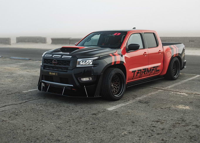 Custom Modified Nissan Frontier Pickup Truck