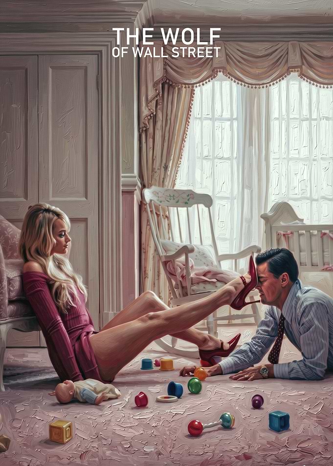 The Wolf of Wall Street Nursery Scene