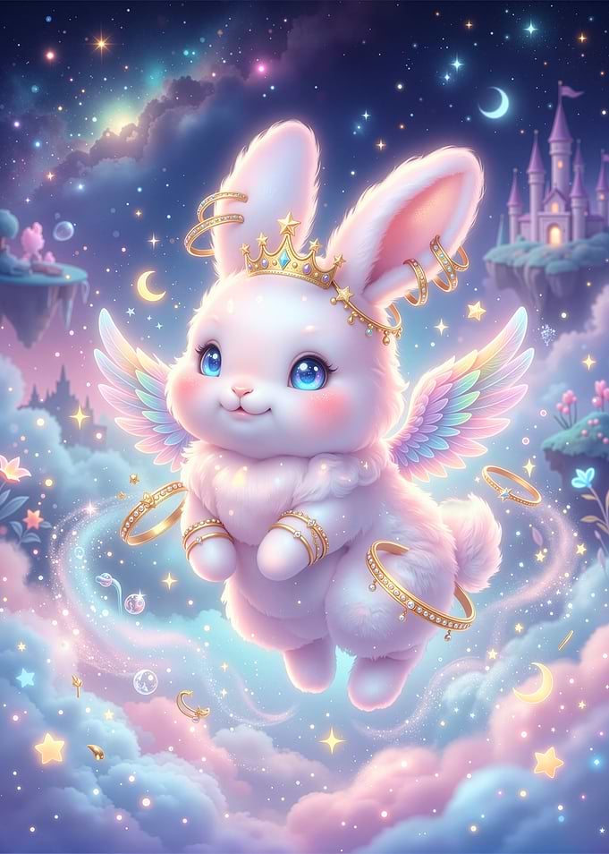 Magical Winged Bunny Princess