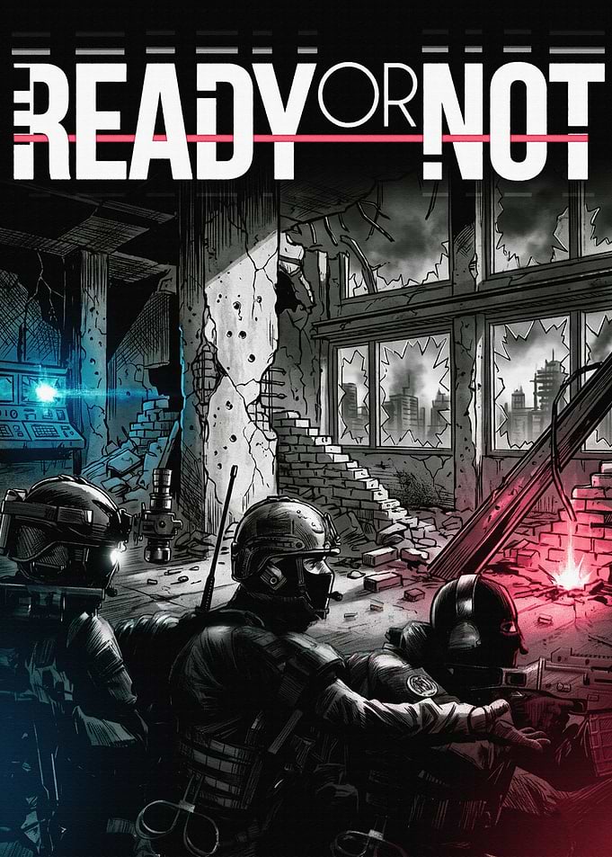 Ready or Not Tactical Team Illustration