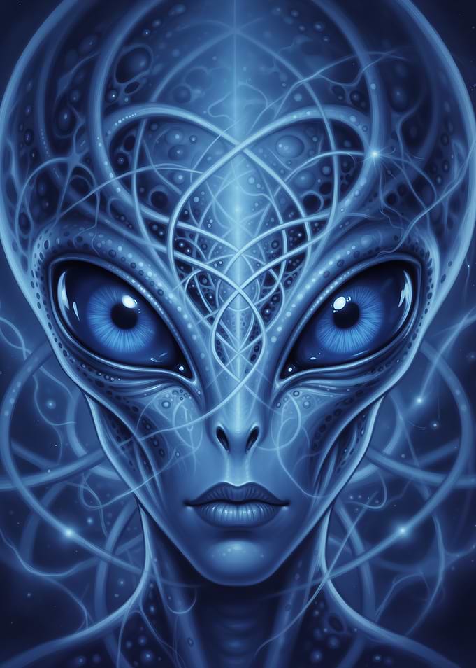 Alien Day of Disclosure Portrait