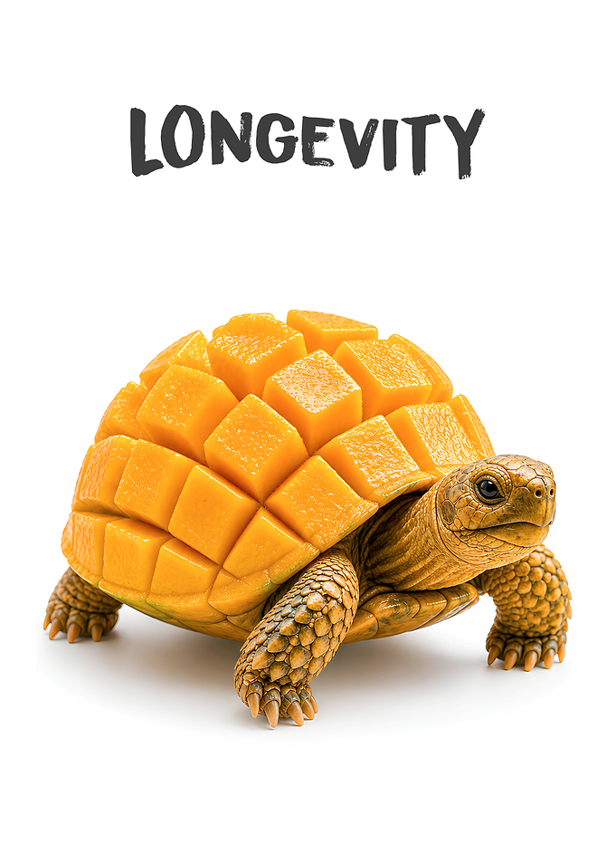 Mango Turtle Longevity Concept Art