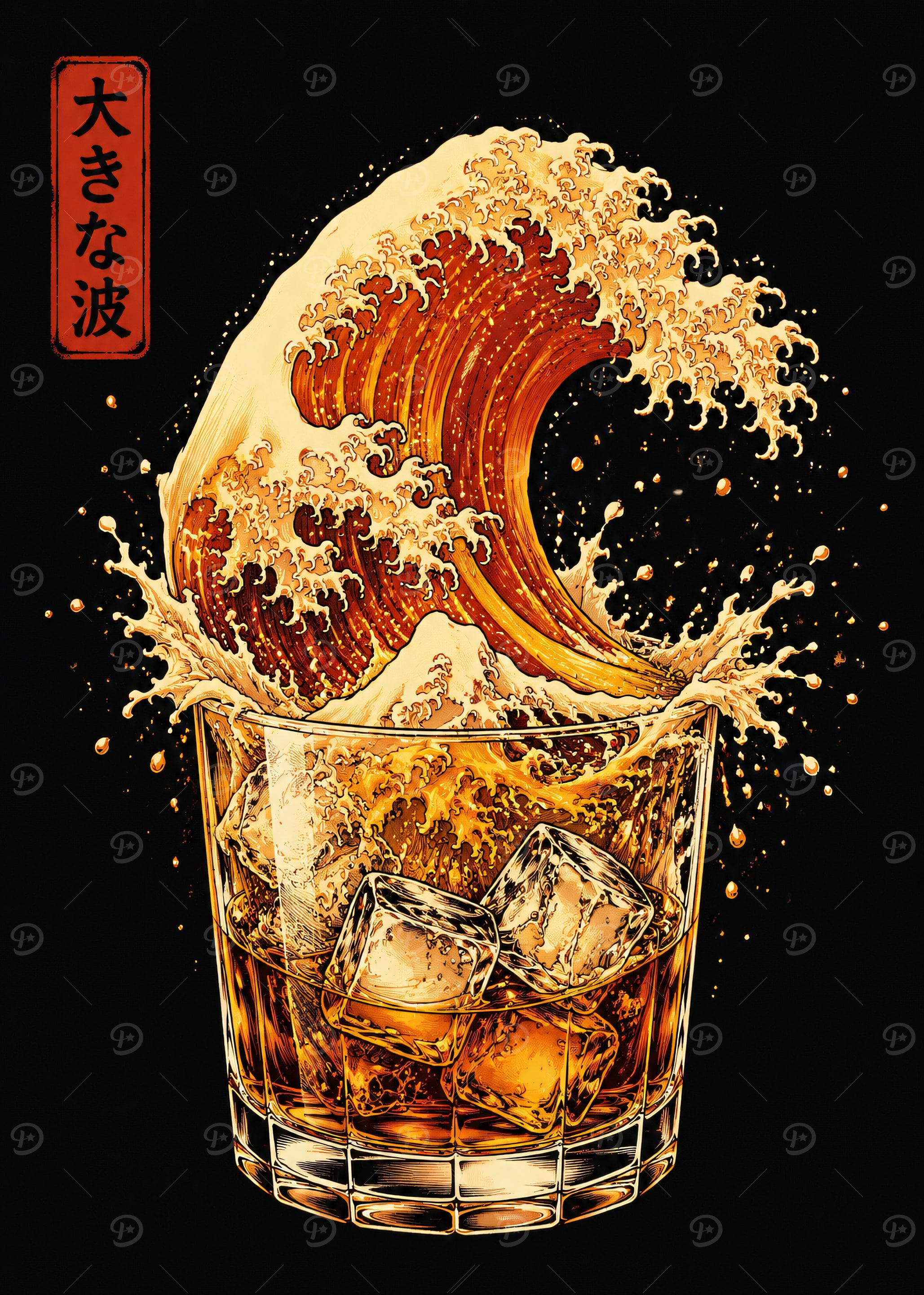 Japan wave Posters Online - Shop Unique Metal Prints, Pictures