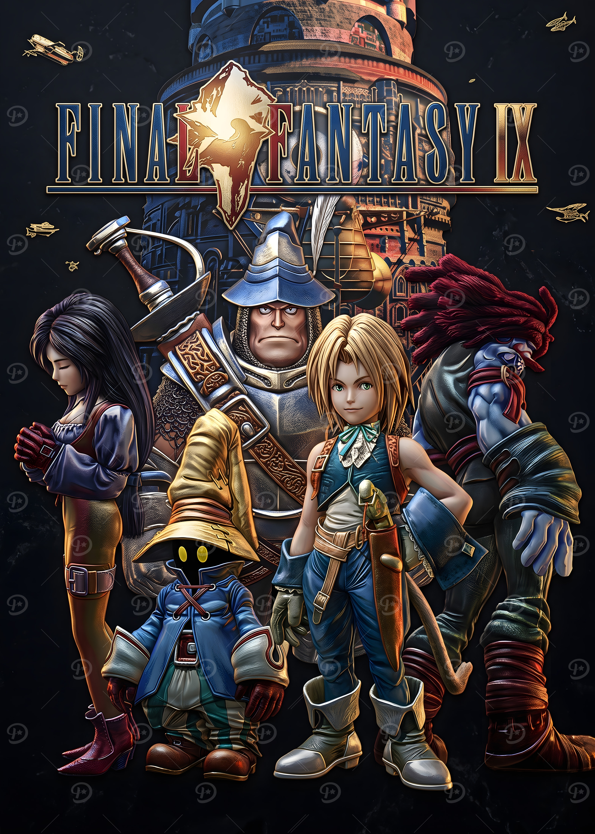 Final fantasy ix Posters Online - Shop Unique Metal Prints