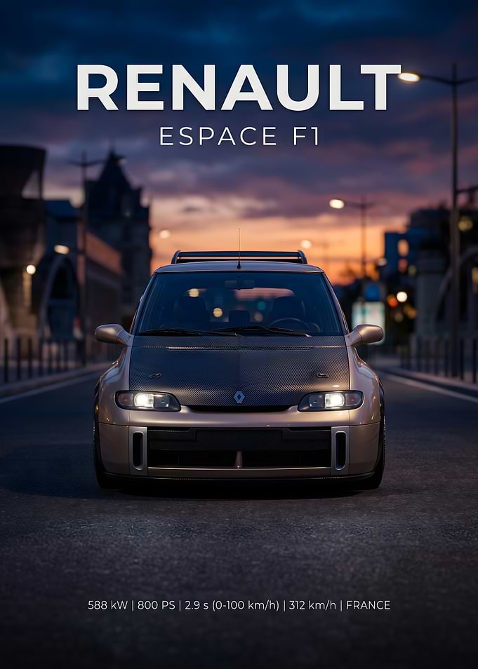 Renault Espace F1 Concept Car