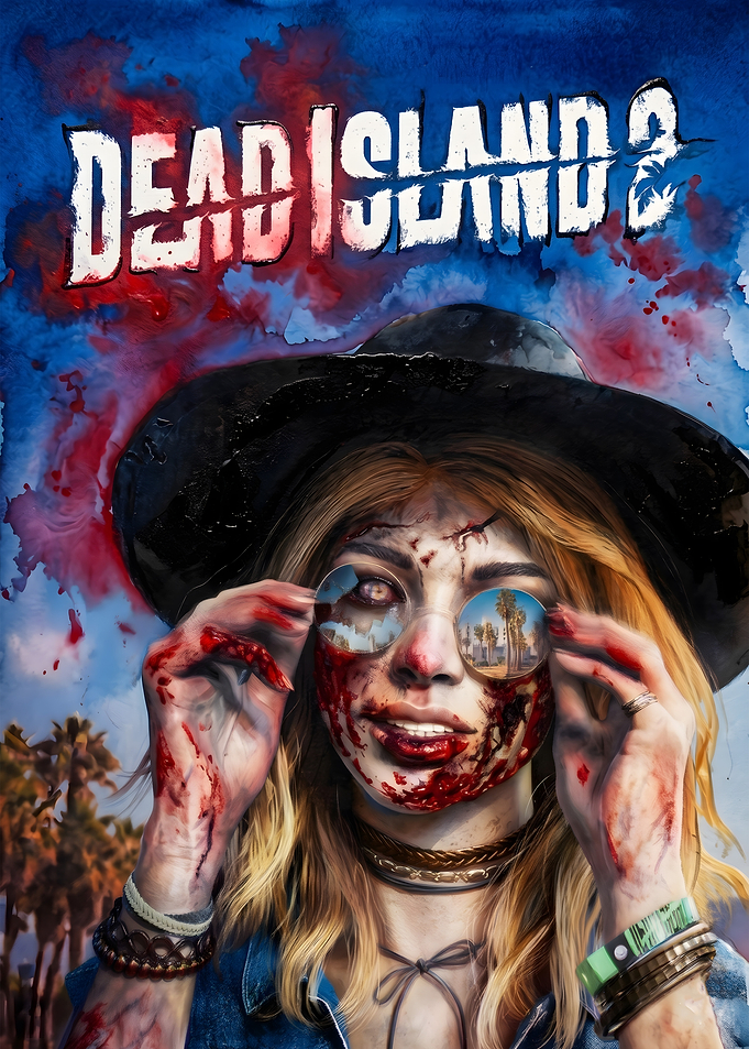 Dead Island 2 Zombie Woman Poster