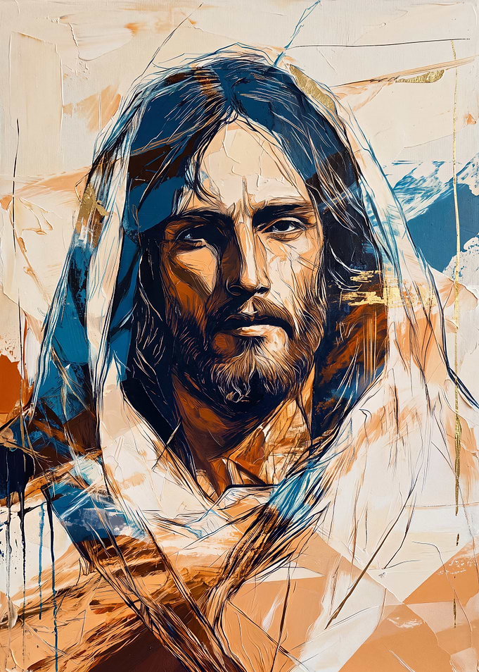 Contemporary Portrait of Jesus Christ