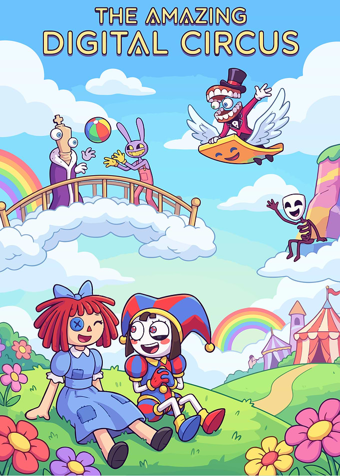 The Amazing Digital Circus Character Poster