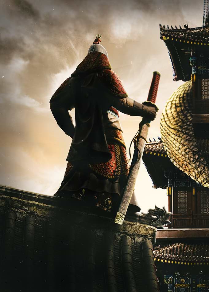 Ancient Temple Fight 1/3- The Samurai