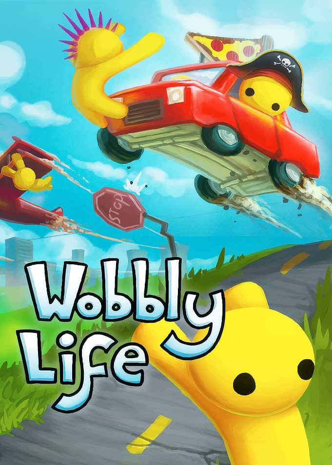 Wobbly Life Video Game Cover Art