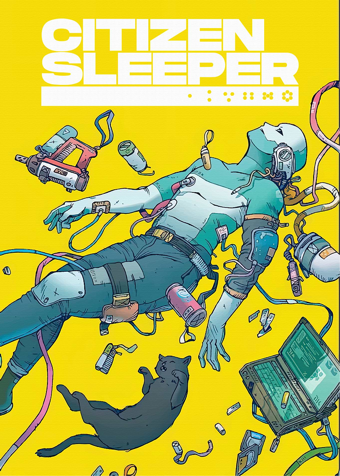 Citizen Sleeper Video Game Cover Art