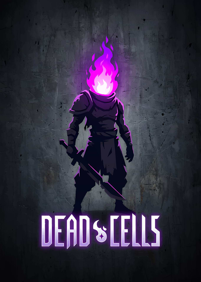 Dead Cells Beheaded Warrior Poster