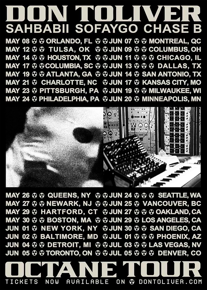 Don Toliver Octane Tour Poster