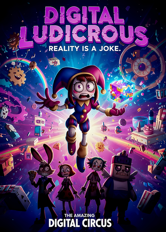 The Amazing Digital Circus Digital Ludicrous Poster