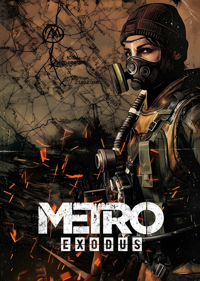 Metro Exodus Anna Character Art