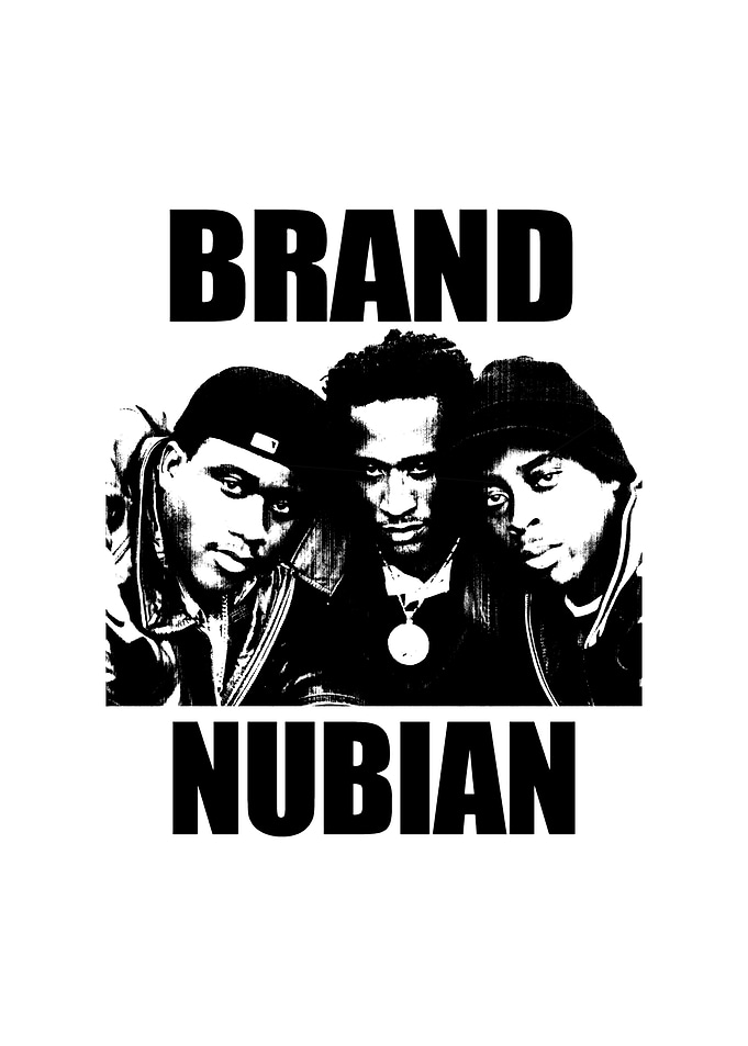 Hip Hop Group Graphic Art