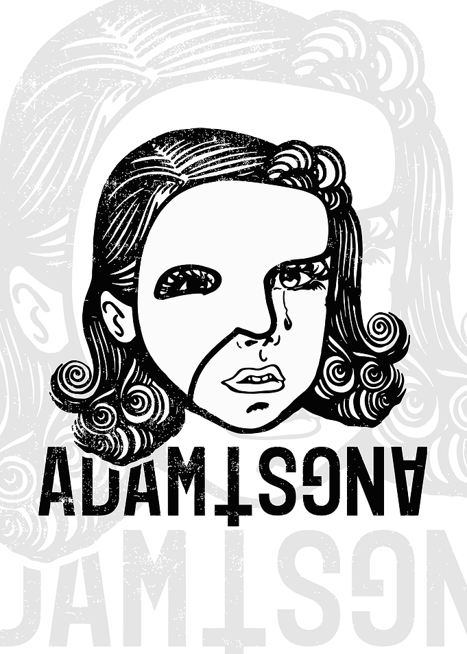 Adam Angst - German Punk Rock Poster