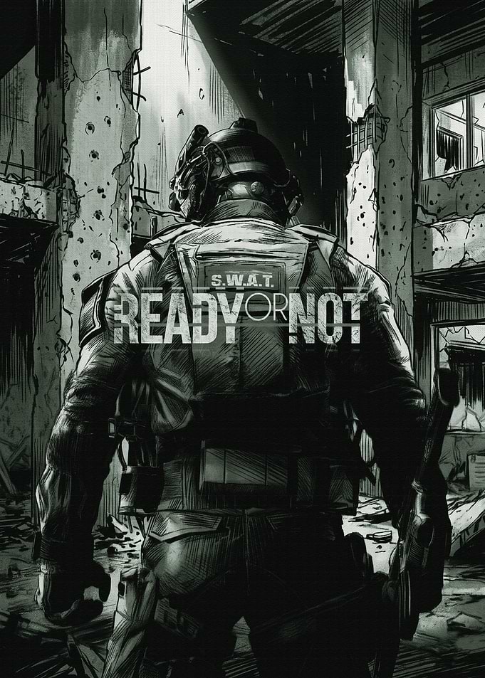 Ready or Not SWAT Officer in Ruins