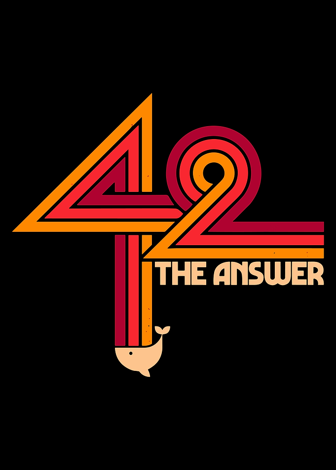 42 The Answer Hitchhiker's Guide Design