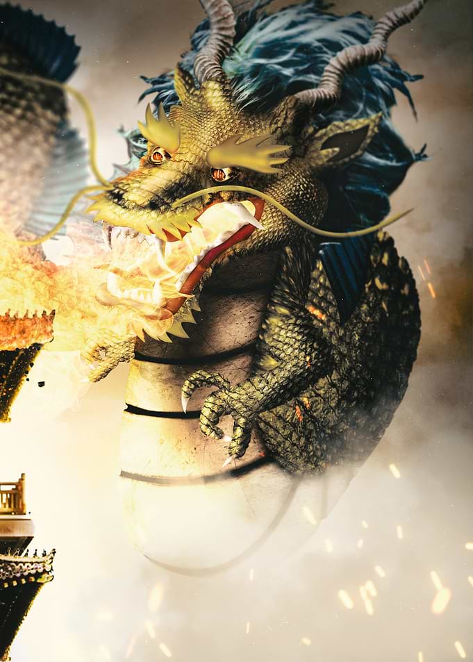 Ancient Temple Fight 3/3- The Golden Dragon