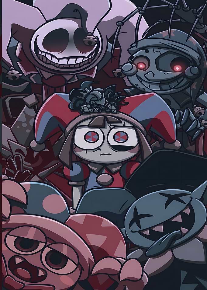 The Amazing Digital Circus Character Ensemble