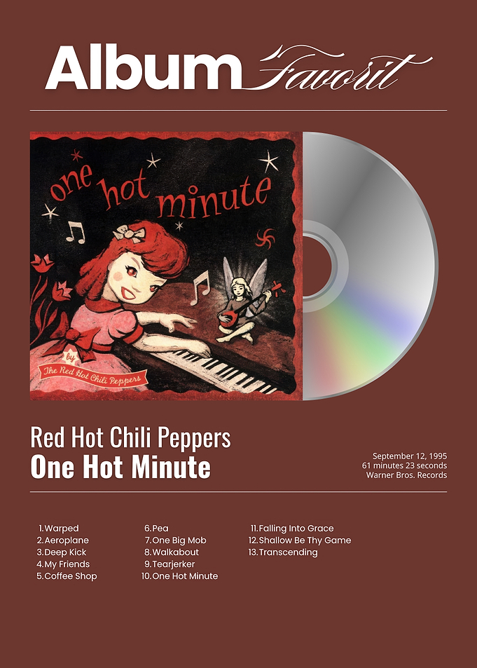 Red Hot Chili Peppers One Hot Minute Poster