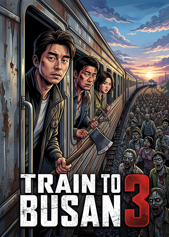 Train to Busan 3 Fan Art Poster
